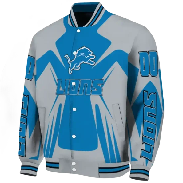 custom detroit lions spider mark blue grey crocs varsity jacket best selling.webp
