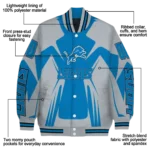 custom detroit lions spider mark blue grey crocs varsity jacket best selling.webp