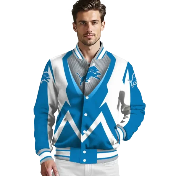 custom detroit lions v stripes blue white varsity jacket high quality.webp