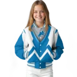 custom detroit lions v stripes blue white varsity jacket best selling.webp