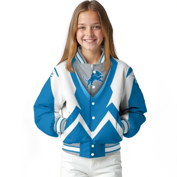 custom detroit lions v stripes blue white varsity jacket top rated.webp