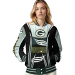 custom green bay packers mesh effect green black varsity jacket best selling.webp