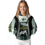 custom green bay packers mesh effect green black varsity jacket best selling.webp