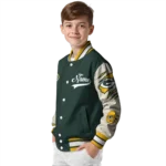 custom green bay packers razorback outline green nude varsity jacket best selling.webp