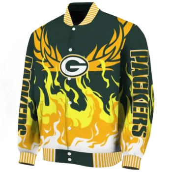 custom green bay packers winged blaze green white varsity jacket best selling.webp