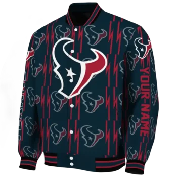 custom houston texans bolt stripe blue varsity jacket best selling.webp