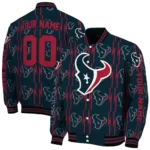 custom houston texans bolt stripe blue varsity jacket best selling.webp