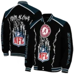 custom houston texans claw blood blue black varsity jacket best selling.webp