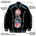 custom houston texans claw blood blue black varsity jacket best selling.webp