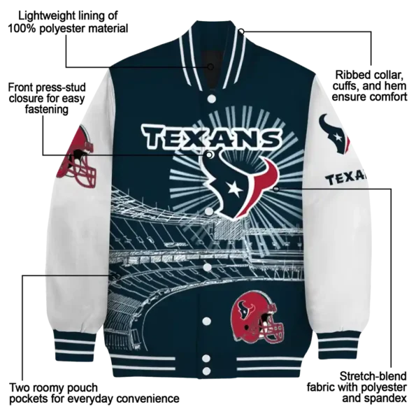 custom houston texans ferris arena blue white varsity jacket new arrival.webp