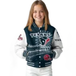 custom houston texans ferris arena blue white varsity jacket best selling.webp