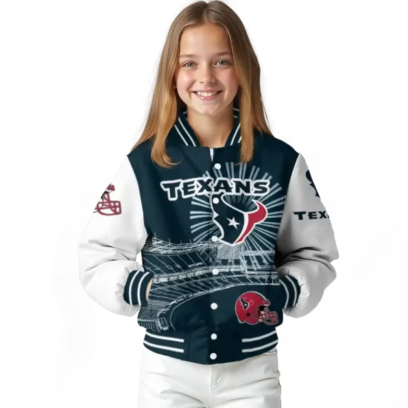 custom houston texans ferris arena blue white varsity jacket top rated.webp