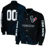 custom houston texans hexagon mesh blue black varsity jacket best selling.webp