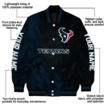 custom houston texans hexagon mesh blue black varsity jacket best selling.webp