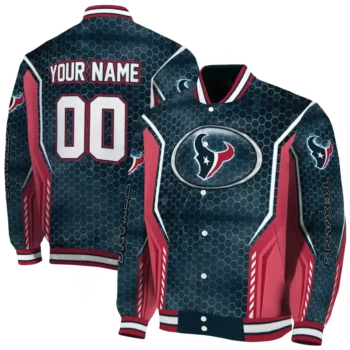 custom houston texans power plate blue varsity jacket fashion forward.webp