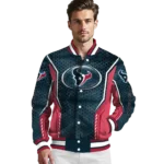 custom houston texans power plate blue varsity jacket best selling.webp