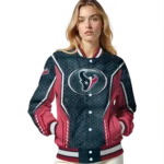 custom houston texans power plate blue varsity jacket best selling.webp
