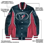 custom houston texans power plate blue varsity jacket best selling.webp