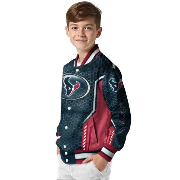 custom houston texans power plate blue varsity jacket trendy.webp