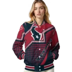 custom houston texans star burst blue varsity jacket best selling.webp