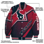 custom houston texans star burst blue varsity jacket best selling.webp