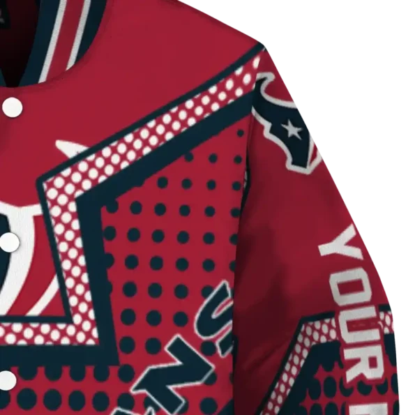custom houston texans star burst blue varsity jacket premium grade.webp
