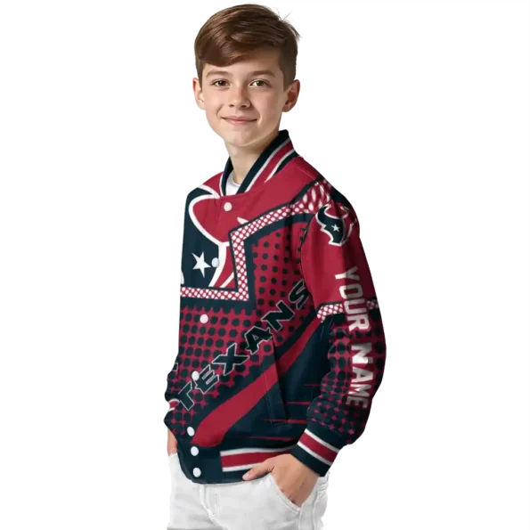 custom houston texans star burst blue varsity jacket trendy.webp