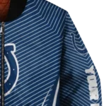custom indianapolis colts chevron arrow blue bomber jacket best selling