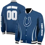 custom indianapolis colts chevron arrow blue varsity jacket best selling.webp