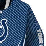 custom indianapolis colts chevron arrow blue varsity jacket best selling.webp