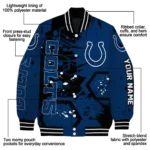 custom indianapolis colts hexagon cluster blue black varsity jacket best selling.webp