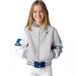 custom indianapolis colts speckled arms blue gray varsity jacket best selling.webp