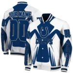 custom indianapolis colts spider mark blue grey crocs varsity jacket best selling.webp