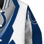 custom indianapolis colts v stripes blue white varsity jacket best selling.webp