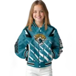 custom jacksonville jaguars chevron angles teal varsity jacket best selling.webp