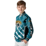 custom jacksonville jaguars chevron angles teal varsity jacket best selling.webp
