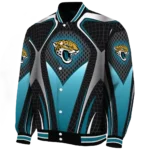 custom jacksonville jaguars mesh chest black crocs black varsity jacket best selling.webp