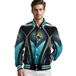 custom jacksonville jaguars mesh chest black crocs black varsity jacket best selling.webp