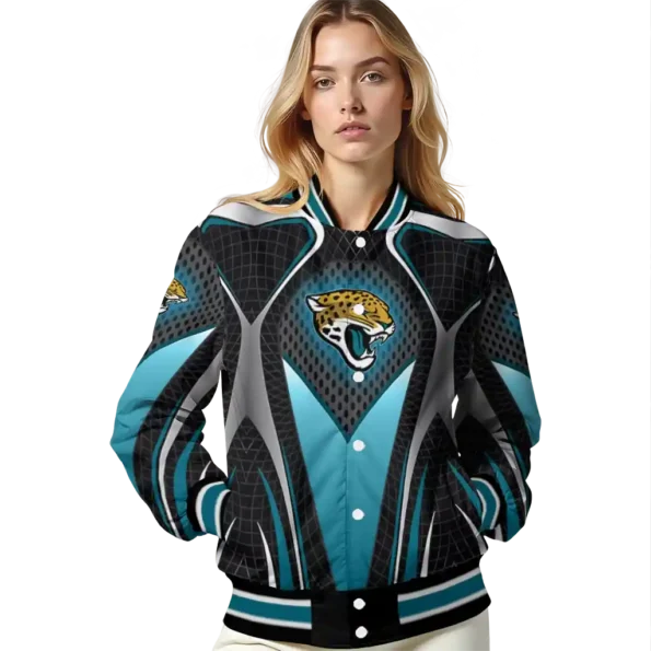 custom jacksonville jaguars mesh chest black crocs black varsity jacket latest model.webp