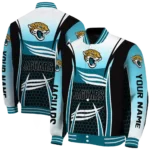 custom jacksonville jaguars mesh effect teal black varsity jacket best selling.webp