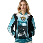 custom jacksonville jaguars mesh effect teal black varsity jacket best selling.webp