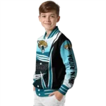 custom jacksonville jaguars mesh effect teal black varsity jacket best selling.webp