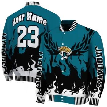 custom jacksonville jaguars winged blaze teal white varsity jacket fashion forward.webp