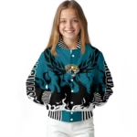 custom jacksonville jaguars winged blaze teal white varsity jacket best selling.webp