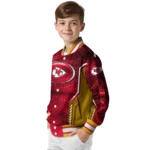 custom kansas city chiefs power plate red varsity jacket best selling