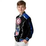 custom los angeles rams claw blood blue black varsity jacket best selling