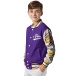 custom minnesota vikings razorback outline purple nude varsity jacket best selling