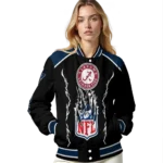 custom new england patriots claw blood blue black varsity jacket best selling
