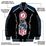 custom new england patriots claw blood blue black varsity jacket best selling