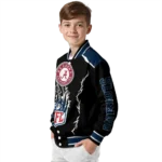 custom new england patriots claw blood blue black varsity jacket best selling